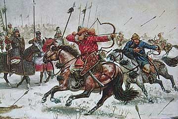 Strong Equestrians and Archers The Mongols were oriented around extreme mobility.