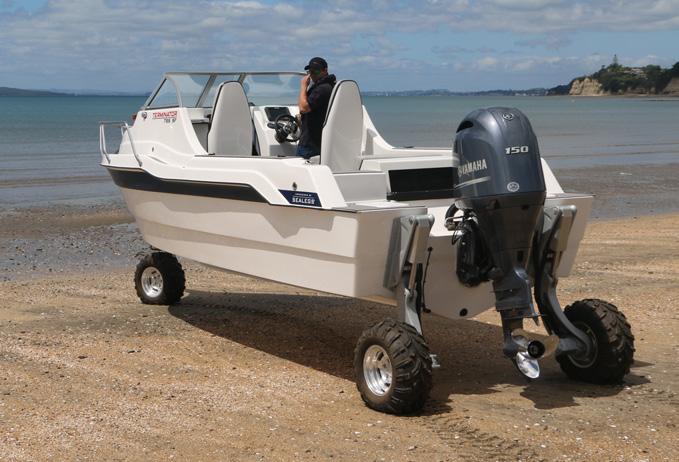 Sealegs are partnering the Malaysian company and supplying them with System 60 which is the wheels and hydraulics package that is Sealegs or what they call the Amphibious Enablement System (AES).