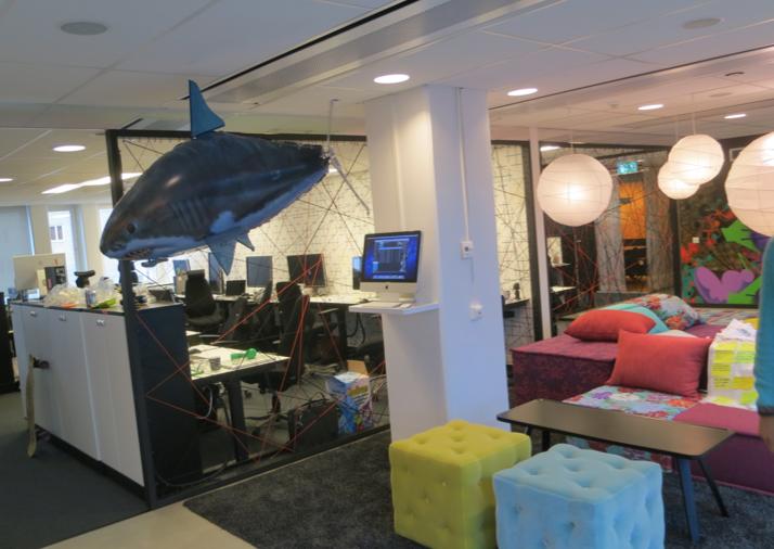 yes, that's a shark flying around. perfectly normal. To promote learning and innovation, each squad is encouraged to spend roughly 10% of their time on hack days.