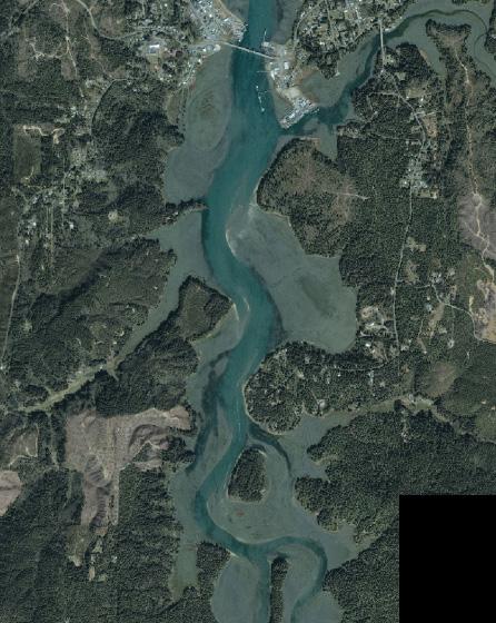 estuary in Oregon, and the sixth largest on the US west