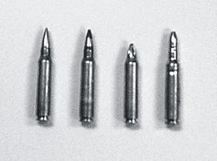 Shoot to Live (4) Blank Rounds. Used to simulate live fire for dry training. Figure 3-30: 5.56 mm Small Arms Ammunition f. Ball Ammunition Description.