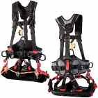 1 requirements Grommet leg straps Reinforced web loop dorsal attachment used to half hitch shock absorbing lanyard Shown with a 1993F lightweight full float body belt [secured to the harness with
