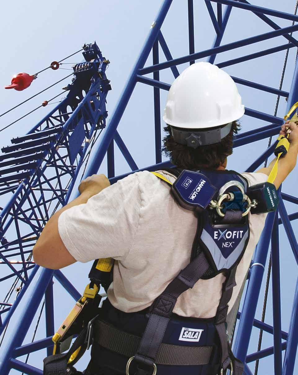 NANO-LOK NANO-LOK Applications MAINTAIN SAFE FALL DISTANCES FOR IMPROVED WORKER SAFETY COMPACT Nano-Lok is ergonomically designed for ease-of-use and is ideal for direct connection to most harnesses.