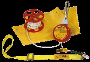 safe, automatic controlled descent from overhead cranes, towers, buildings, vessels or other heights.