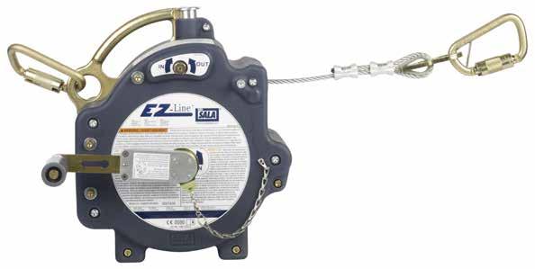 96 EZ-Line is a temporary horizontal lifeline system that is user friendly and extremely fast to install.