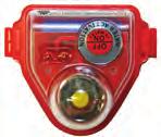 SOS-5100-1 Water Activated SOLAS Flashing Light The SOLAS light is activated upon immersion in water and