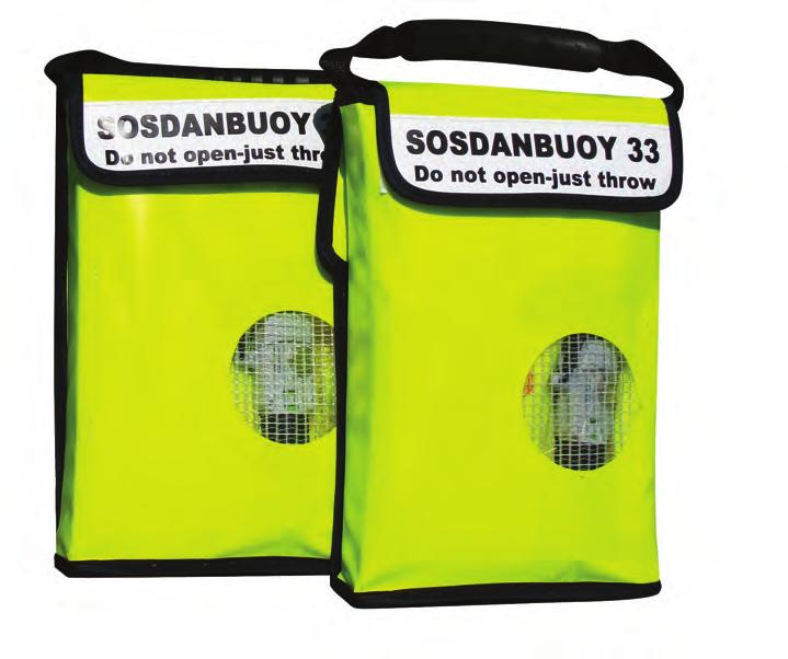SOS MARINE S DAN BUOY SOS Dan Buoy s new, patented design is an innovation in equipment capabilities and promotes a higher standard of safety in the marine industry.