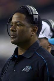 WILKS AT HOME IN CHARLOTTE When Steve Wilks was hired as secondary/pass defense coordinator prior to the 2012 season, it was a homecoming for the Charlotte native.