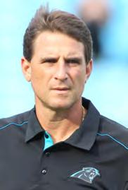 FAMILY TIES The Panthers coaching staff includes two members Mike Shula and Sam Mills III whose fathers are prominent football figures.