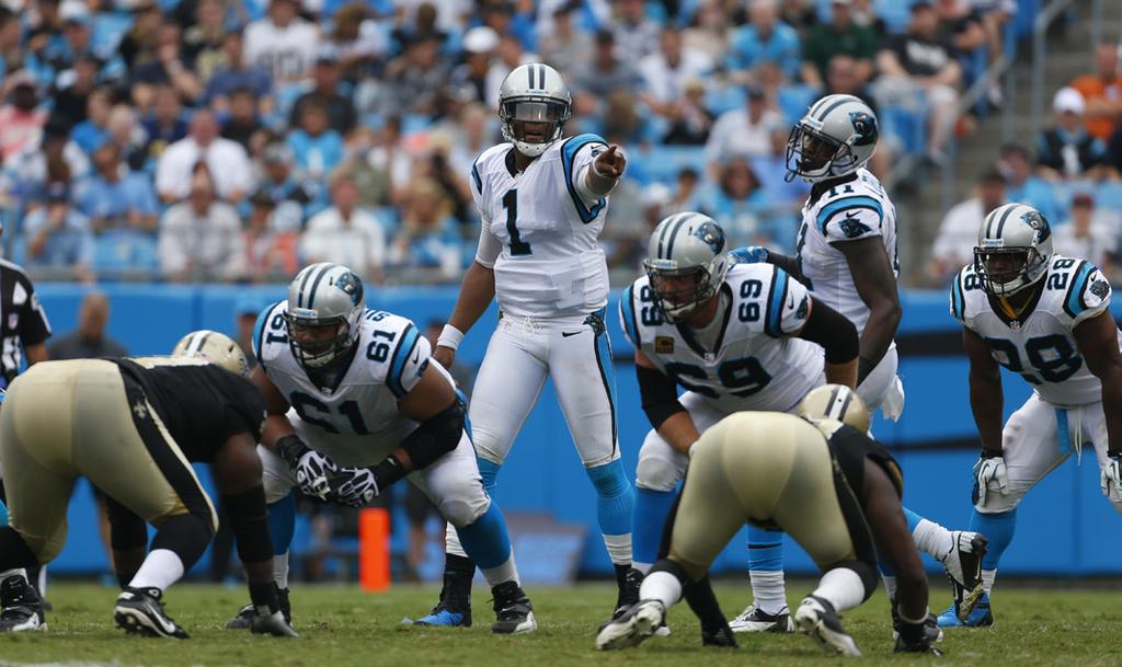 In Week Nine at Washington (11/4/12), quarterback Cam Newton scored his fourth rushing touchdown and 18th of his career, the most ever by a quarterback in his first two seasons.