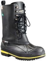and Acid Resistant PU Base R: 4, 5, 6, 7, 8, 9, 10, 11, 12, 13 Guardian Leather Upper Protective Steel Toe and Plate CSA Approved ESR Rated Negative 40 Degree Comfort Rated Foam Inner Boot System Oil