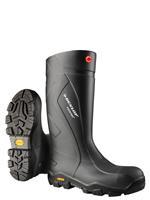 Dunlop - PVC Rubber 53 EC02A33 Men's Dunlop Black Purofort Expander EH Insulated Waterproof Steel Toe Boot R: 6, 7, 8, 9, 10, 11,