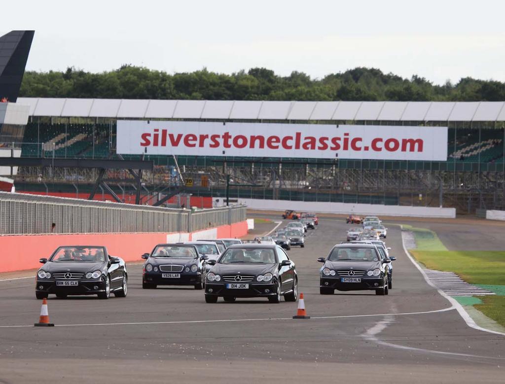 Silverstone Classic July 28-30 In 2016 Silverstone saw parade laps for CLKs, SLKs and