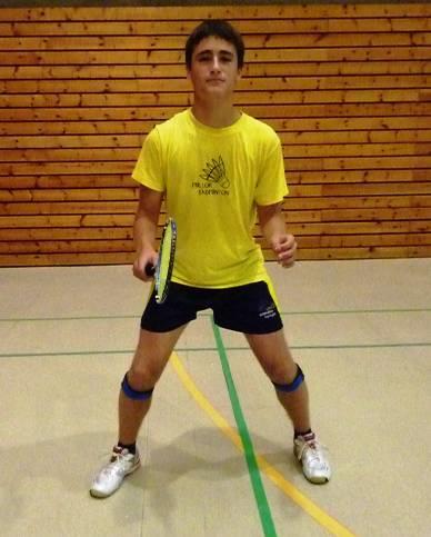 Starting and Recovery Stances Defensive Square Stance To be used when the shuttle is above the net level in the