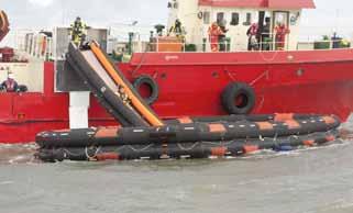 The slide is fitted with ropes so it can also be a MOR solution (Means of Rescue). VEMC A minichute designed for small and medium sized vessels with heights between 5-20 meters.
