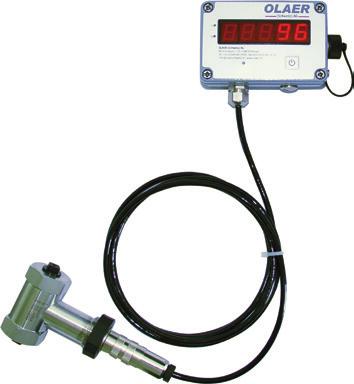 indicator allows for easy monitoring of the water level in pulsation dampers.