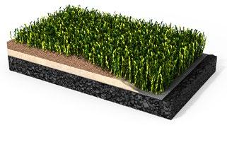 4 Textile Surface Carpet type Pile height Infill Irrigation Shockpad Textile Surface 12mm 20mm Sand Not required Required APPROVED PRODUCT Manufactured using a needle-punch technique that produces a