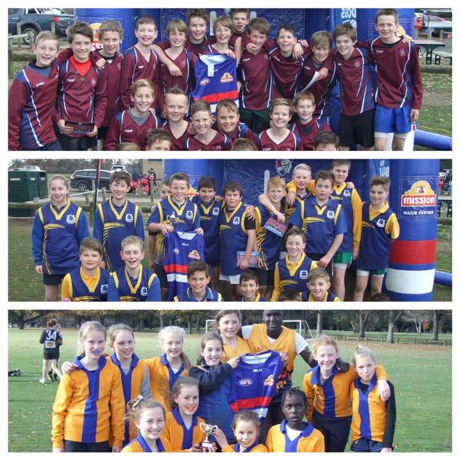 SCHOOL FOOTBALL 2015 The annual Ballarat Primary Schools Lightning Premiership was held at Victoria Park on Friday 19 June.