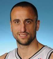 MANU GINOBILI HEIGHT 6-6 WEIGHT 205 SEASON Twelfth BIRTHDATE 7/28/77 BIRTHPLACE Bahia Blanca, Argentina SELECTED BY SAN ANTONIO IN THE SECOND ROUND OF THE 1999 NBA DRAFT, 57TH OVERALL PICK GUARD 20