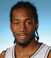 KAWHI LEONARD HEIGHT 6-7 WEIGHT 230 SEASON Third BIRTHDATE 6/29/91 BIRTHPLACE Riverside, CA HIGH SCHOOL King (Riverside, CA ) COLLEGE San Diego State FORWARD 2 SELECTED BY INDIANA IN THE FIRST ROUND