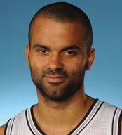 TONY PARKER HEIGHT 6-2 WEIGHT 185 SEASON Thirteenth BIRTHDATE 5/17/82 BIRTHPLACE Bruges, Belgium HIGH SCHOOL INSEP (Paris, France) SELECTED BY SAN ANTONIO IN THE FIRST ROUND OF THE 2001 NBA DRAFT,