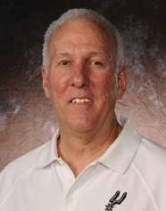 BASKETBALL OPERATIONS GREGG POPOVICH HEAD COACH / PRESIDENT OF SPURS BASKETBALL In his 18th season as the Spurs head coach the longest tenured coach with the same team among the 122 NBA, NFL, NHL and