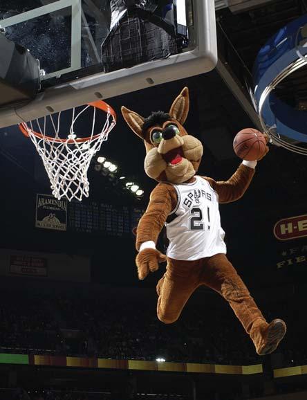 Spurs as a Flea Agent in June of 1983 inducted into the Mascot Hall of Fame in 2007 named Mascot of the Year by gameops.