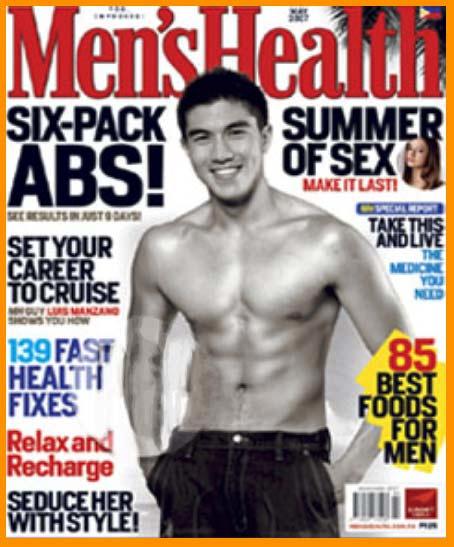 { labo labo lababo }...As early as the seventh grade, Luis realized the value of good health... Tips from Luis Men's Health kicks off the end of summer with Rounin star Luis Manzano.