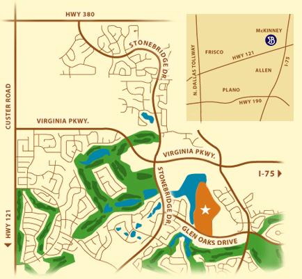 Directions Stonebridge Ranch Beach and Tennis Club 6201 W Virginia Parkway, McKinney, TX Directions (Parking Available On-site / Castle Montessori) : From Dallas: