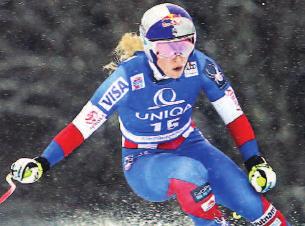 Shiffrin set up as Olympic downhill star; Vonn, Hirscher could play spoiler role (AP) If Mikaela Shiffrin continues to race as well as she has been, she is setting herself up to be the biggest star