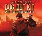 99 Crosman Doomsday Bug Out air rifle kit Incl. Crosman Backpacker carbine, backpack, water bottle, first-aid kit, pellets & paper targets. Multi-pump pneumatic.