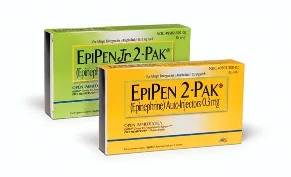 Allergic Reaction Epinephrine is recommended for anaphylaxis, and persons at risk typically carry a prescribed epinephrine auto injector There is no change in the 2010 recommendation that first aid