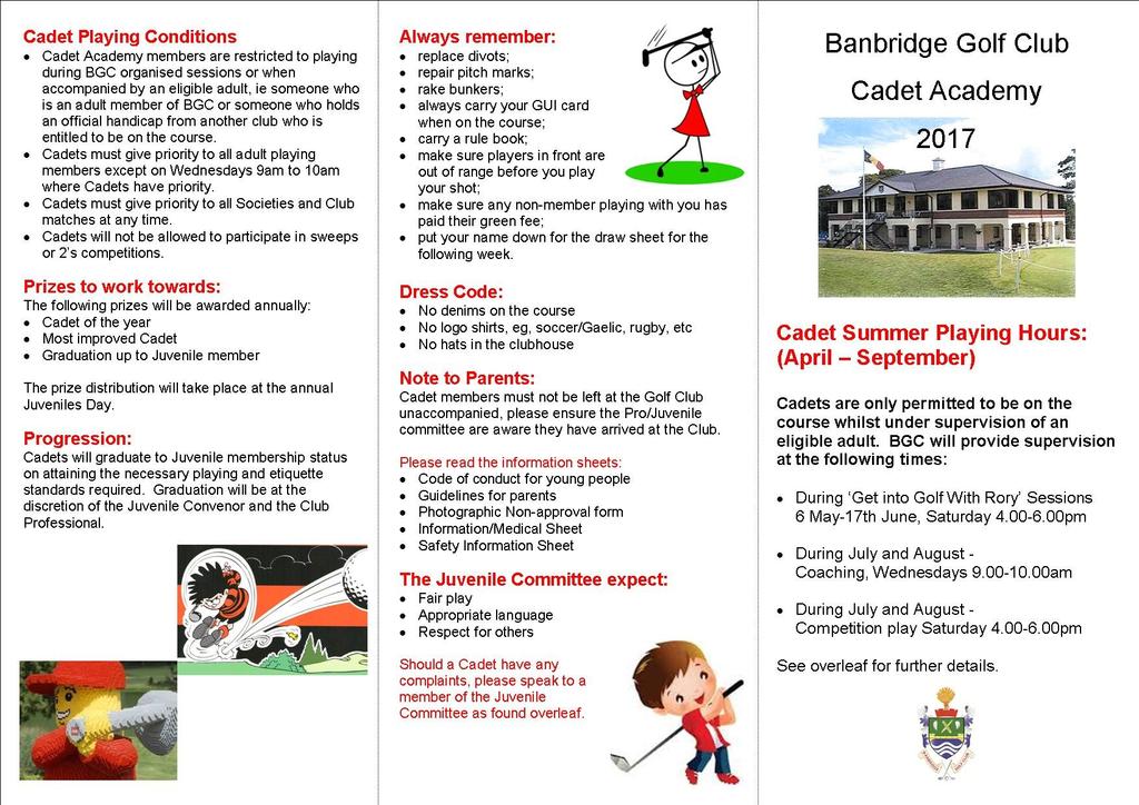 Banbridge Golf Club Information on