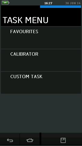 CALIBRATOR OPERATIONS 2.4.1 Basic Calibrator Operation 1. Select: DASHBOARD >> CALIBRATOR 2. Select the channel by performing the following tasks.