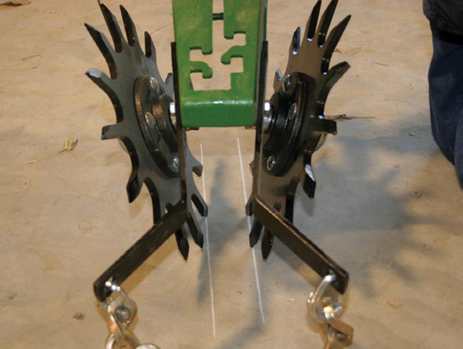 Maximizing the Performance Of a Pair of 13 Spading Closing Low Closing Wheel Arm Rear Most producers are good at centering their closing wheel arm assembly above the seed slot.
