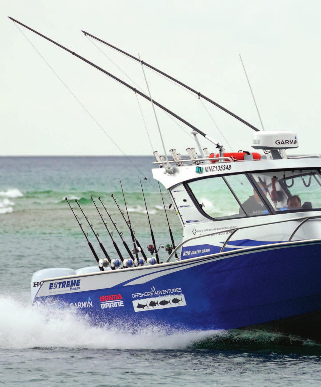 Boat review Extreme Game King 850 centre cab Fishing