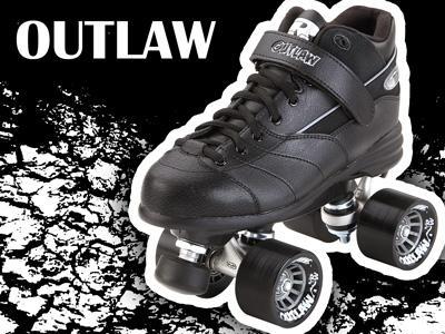 Outlaw Skates Quality boots modeled after the old Riedell Targa.