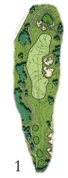 18 holes, par 72, 7075 yards Championship standard golf course built to usga standards Capable of hosting professional golf tournaments 300 yard long practice range with grass tees a walk through the