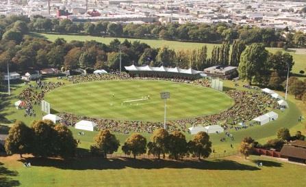 DUNEDIN: Stadium name: University Oval University Oval is Dunedin s world class cricket stadium