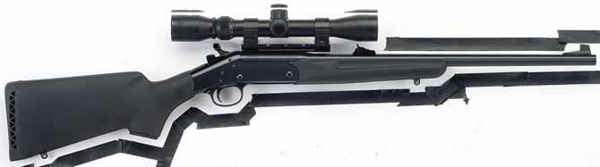 ) Model Synthetic Handi-Rifle TM Synthetic Handi-Rifle TM Stainless Handi-Rifle TM Ammo 22 Hornet (SB2-S24) 223 Rem. (SB2-S23), 243 Win. (SB2-S43), 223 Rem. (SB2-2S3), 243 Win. (SB2-4S3), 45/70 Gov t.