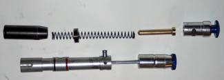 Basic Components Bolt-The bolt in a budget electronic paintball gun is the same as a bolt used in a blowback semiautomatic.
