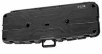 186 GUN CASES PRO-MAX PILLARED Patented PillarLock System protects firearm, Thick wall construction, Comfortable molded-in handle, Lockable/airline approved, Black PLA151101 Single Scoped Gun, 53.