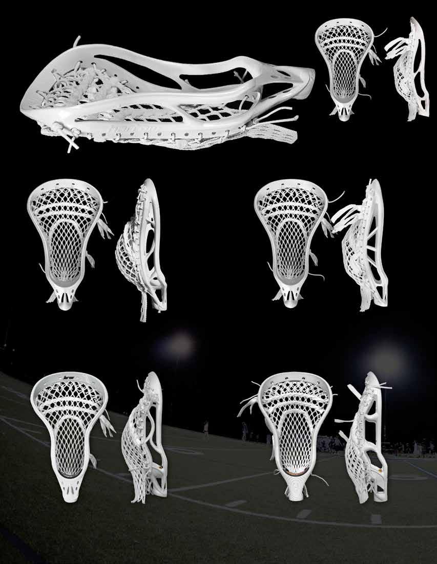 HEADS KONCEPT Our Koncept men s lacrosse head is designed with the most competitive player in mind. This head has the most aggressive offset and maximum sidewall depth allowed.