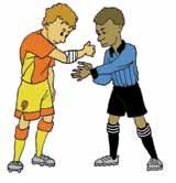 GENERAL POSITIONING During Play Fourth Official (continued) Equipment Problems, Bleeding or Blood on the Uniform Is aware of the referee instructing a player to leave the field due to illegal