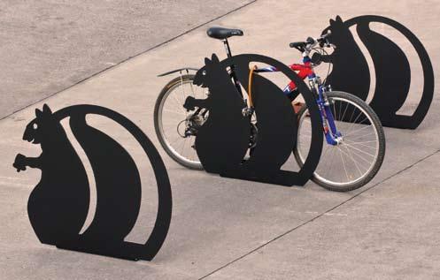 Character Bike Racks Add some character to your cycle parking with this attractive and innovative range of bike stands.