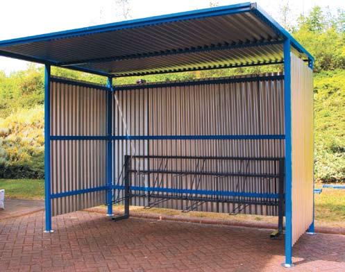 n Robust all-weather construction n Choice of galvanised or powder coated sheet steel side & back panels n Adjustable feet for on-site positioning n Parabolts for surface mounting included.