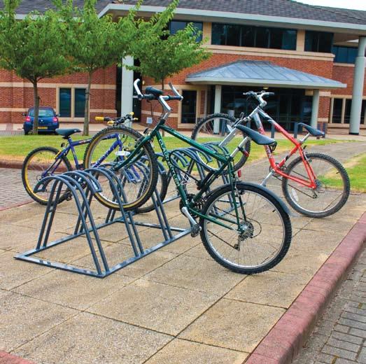 Bike Racks Pillar Bike Racks A sturdy, value for money rack that grips the wheels. Bikes can be stored at twin levels with wheel ramps to upper level.