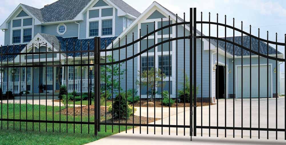 walk & drive gates 6' wide walk gates in the Home series and 6', 7', and
