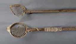 Item number: Fry0135 Item Number: Fry0135 Category: Sieve Materials: Bone, wood, baleen with cord and seal hide lashings.
