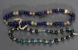 Item number: Fry0174 Item Number: Fry0174 Category: Beads Materials: Glass trade beads on commercial string Description: Trade beads have been imported into the Arctic since the earliest contact.